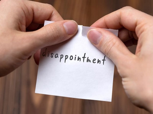 5 วิธีรับมือกับความผิดหวัง (Dealing with Dissapoinment)